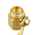 Heavy Duty Brass Garden Hose Shutoff Valve 3/4 Inch Garden Hose