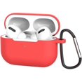 thumbnail image 1 of Airpods Pro Case Cover , Airpod Pro Case Silicone Soft Shockproof Airpod Pro Case Cover Protective Cover With Keychain For Women Men Compatible With Apple Airpods Pro Charging Case, Led Visible(Black), 1 of 8