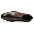 thumbnail image 3 of Santimon Coffee Dress Shoes for Men Brogue Lace up Oxford Shoes Business Formal Shoes for Wedding Party US 12, 3 of 8