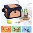 thumbnail image 5 of Dmlowu Lunch Bag 7x10" Portable Lunch Box for Women Men Durability Insulated Cooler Leak Proof Lunch Box for Home Office School Supplies, 5 of 8