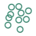 thumbnail image 1 of Anillos de goma de fluorocarbono 5.5mm OD, 3.5mm diámetro interior, 1mm de ancho, junta de sellado verde 10 piezas, 1 of 3