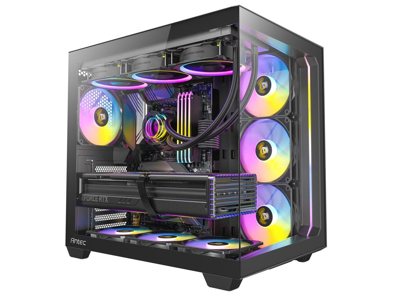 NZXT H9 Elite RGB Dual-Chamber ATX Mid-Tower Case, Glass Panel