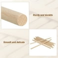 thumbnail image 4 of Unique Bargains 1/2 x 12 Inch Dowel Rods Wood Sticks Unfinished Wooden Dowel Rods Round Dowels Sticks 10 Pcs, 4 of 6