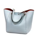 thumbnail image 3 of Bandoleras de piel de lujo para mujer, bolsos cruzados con asa superior de gran capacidad, bolso grande Purs, 3 of 5