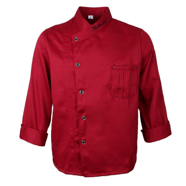 Chaqueta Uniforme de restaurante Hotel Sunnimix Rojo 2XL