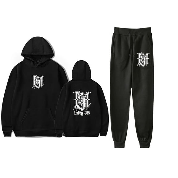 Lefty Sm Hoodie Jogger Pant 2 Piece Suit Fashion Sweatshirt&Trousers 2 Piece Set