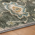 thumbnail image 5 of Addison Rugs Dream Shag Premium Machine Washable Traditional Ornate Forest Rectangle Rug, 5' x 7'6", 5 of 8