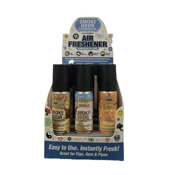 smoke odor exterminator & Air freshner 1 oz Assorted ( 3 pack )