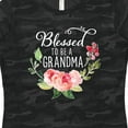 thumbnail image 4 of Inktastic Blessed to Be a Grandma with Flowers Women's T-Shirt, 4 of 5