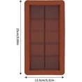 thumbnail image 5 of 2pcs Silicone Chocolate Molds, Diy Deep Chocolate Bar Moulds, Non-stick Baking Molds For Making Candy/sweet/chocolate/ice, 5 of 5