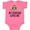 Hot Pink, variant on Inktastic Grandma Loves Me Girls Owl Girls Baby Bodysuit