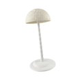 thumbnail image 4 of Soporte para la cabeza, soporte para exhibición de sombreros, soporte de mesa antideslizante con forma de cúpula de encaje, estante para almacenar gorras Beige, 4 of 8