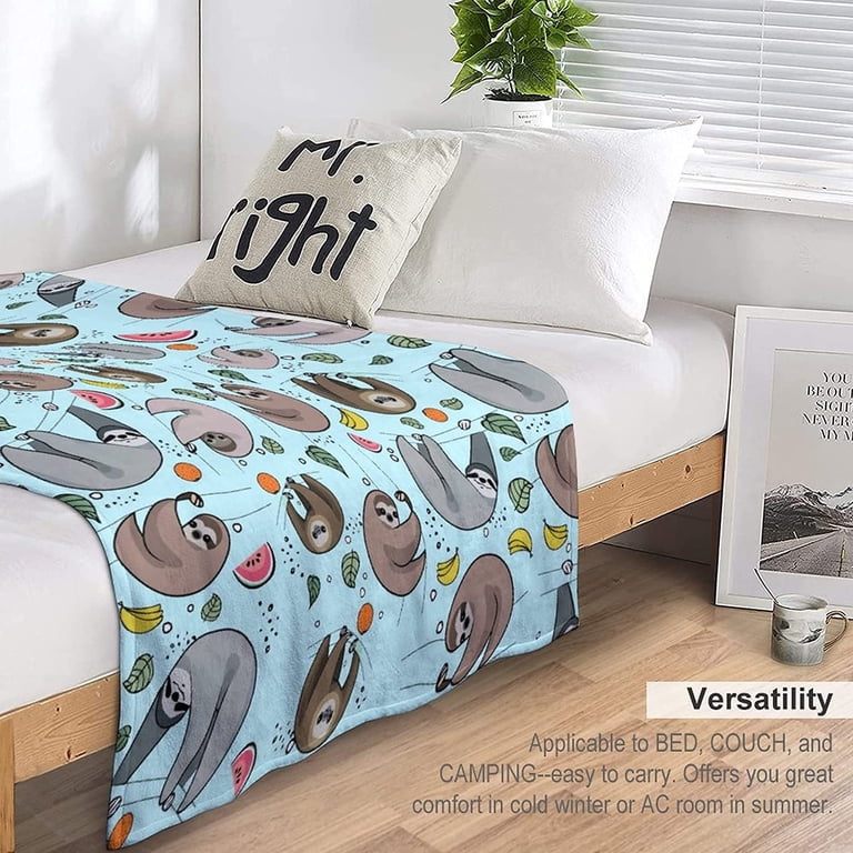 Sloth Blanket for Kids Boys Girls Baby Teen Sloth Gift, Super Soft Warm  Kids Blanket Lightweight Throw Blankets for Couch Bedding Sloth Decor (Sloth,  60x50) - Walmart.com