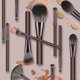 thumbnail image 4 of 12 Pcs Makeup Brush Set Premium Synthetic Bristles Foundation Make Up Brushes Concealers Eyeshadow Make-up Brush Sets (Coffee), 4 of 4