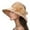 Khaki, variant on Summer Outdoor Floral Beret for Women—Elegant Sun Hat for Sun and Casual