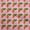 Pink, variant on oneOone Viscose Chiffon Pink Fabric Geometric Craft Projects Decor Fabric Printed By The Yard 42 Inch Wide