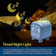 thumbnail image 2 of Children's Digital Alarm Clock, Bedside Clock, Children's Sleep Trainer, Wake-up Light and Night Light USB Children's Gift. (Blue), 2 of 5