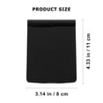 thumbnail image 2 of ADDHAT Espejo De Maquillaje Portátil Negro Con LED Táctil Plegable Para Viaje Y Uso Práctico, 2 of 8