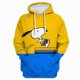 thumbnail image 3 of Sudadera con capucha con estampado de dibujos animados de Snoopy Kawaii para mujer, ropa deportiva holgada informal suave para mujer, sudadera de polar cálida para mujer 2024, 3 of 5