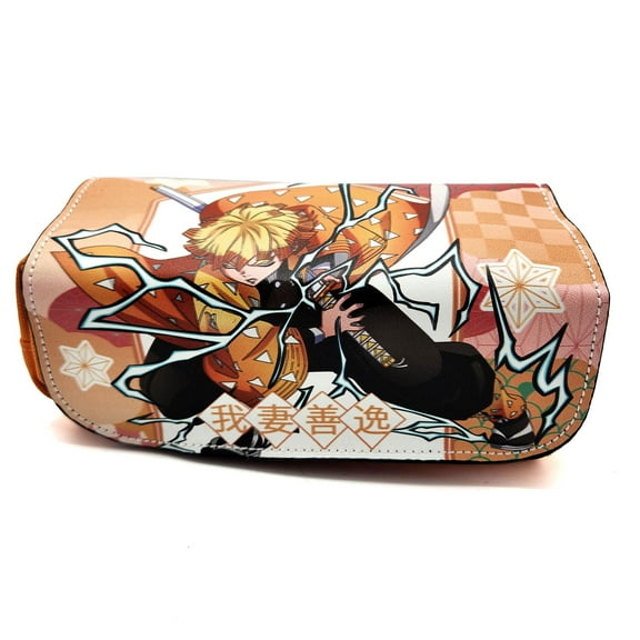 Zenitsu Agatsuma Style A - Demon Slayer 7x4" Clutch Pencil Bag