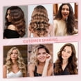 thumbnail image 5 of CIICII Fast Hair Crimper | Wavy Wand with Locking Feature for Curly & Spiral Curl | Suitable for All Hair Types, 5 of 6