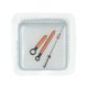 thumbnail image 1 of Juego de manecillas de reloj de acero para NH35/NH36 naranja, 1 of 8