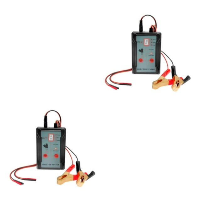 bedienty Car Fuel Tester Cleaner Adapter DIY Accessories for Motorcycle Standard Set 13 x 17cm 2Set