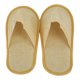 thumbnail image 4 of Juego de pantuflas de calidad hotelera para uso doméstico, 10 pares de pantuflas de viaje cómodas desechables de color amarillo, 4 of 8