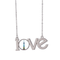 thumbnail image 1 of Hangzhou Sémaphore Tour Complot Amour Collier Pendentif Charme Bijoux, 1 of 3