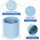 thumbnail image 3 of Organizador de brochas de maquillaje HSSPANFN, giratorio 360°, azul claro, 3 of 7