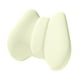 thumbnail image 5 of Cojín de respaldo suave, cómodo, ergonómico, resistente con correa, cojín para asiento de coche Beige, 5 of 9