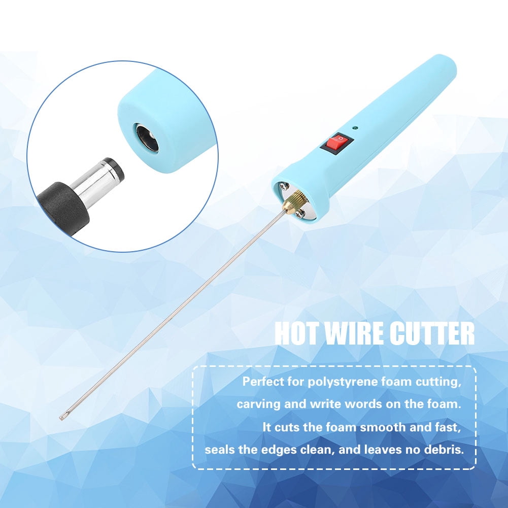 Tebru Hot Wire, Hot Wire Foam Cutter,30W 25cm Electric Hot Wire Cutter Foam Polystyrene Heat Cutting Engraving Pen 110-250V