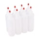 thumbnail image 3 of Botellas De Plástico Vacías De 8 Piezas Con Tapones Cuentagotas De Boquilla Giratoria Para Condimento Sunnimix Tapa de punta de botella exprimible vacía, 3 of 8