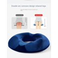 thumbnail image 5 of Donut Pillow Cojín de asiento para hemorroides para silla de oficina, cojín de espuma viscoelástica de primera calidad, almohada de ciática para sentarse en el asiento de coche con dolor de, 5 of 5