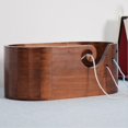 thumbnail image 3 of Wooden Yarn Bowl,Yarn Bowls for Crocheting,Knitting Yarn Holder,Wood Storage Crochet Bowl for Crocheting & Knitting, 3 of 5