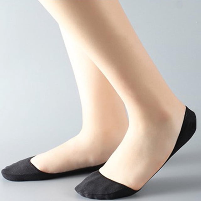 1 Par de Mujeres, Suave, de Corte Bajo, , Delineador, , Invisible, Elástico, - Negro