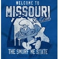 thumbnail image 2 of St Louis MO Gateway Arch Cool Smurfs Long Sleeve TShirt Men Women Brisco Brands M, 2 of 6