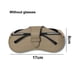 thumbnail image 2 of Soporte De Gafas De Cuero Bolsa De Gafas De Sol Delgadas Portátiles Bolsa De Anteojos Suave - Gris, 2 of 4