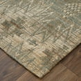 thumbnail image 2 of Feizy Lilliana Transitional Geometric, Tan/Taupe/Gray, 8' x 11' Area Rug Handmade Reversible Global Diamond Floor Rug for Living room Bedroom, 2 of 8