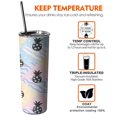 thumbnail image 6 of 20 OZ Travel Mug Coffee Travel Mug with Straw,Thermal with Lids for Hot and Cold Drinks for School Camping, 6 of 7