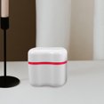 thumbnail image 4 of Raindrops 2Pcs Red Retainer Holder Case For Braces And Retainers Home Use, 4 of 6