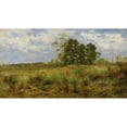 thumbnail image 2 of James Crawford Thom 14x10 Black Ornate Wood Framed Double Matted Museum Art Print Titled: The Meadow Grass, Atlantic Highlands, New Jersey (1892), 2 of 5