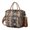 Camel-10, variant on Colorful Plaid Stripes Insulated Lunch Box - Rustic Nordic Style for Office & Gym