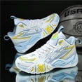 thumbnail image 2 of BINQER Chaussures de Basketball pour Hommes Marche Course Respirantes Confortables Espadrilles Chaussures de Course, 2 of 5