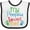 White and Black, variant on Inktastic My Peepaw Loves Me Boys or Girls Baby Bib