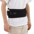 thumbnail image 4 of 105cm Cordless Heated Waist Belt Heated Belly Wrap with Vibration Massage Heating Pad for Back Pain US Plug 110?240V, 4 of 5