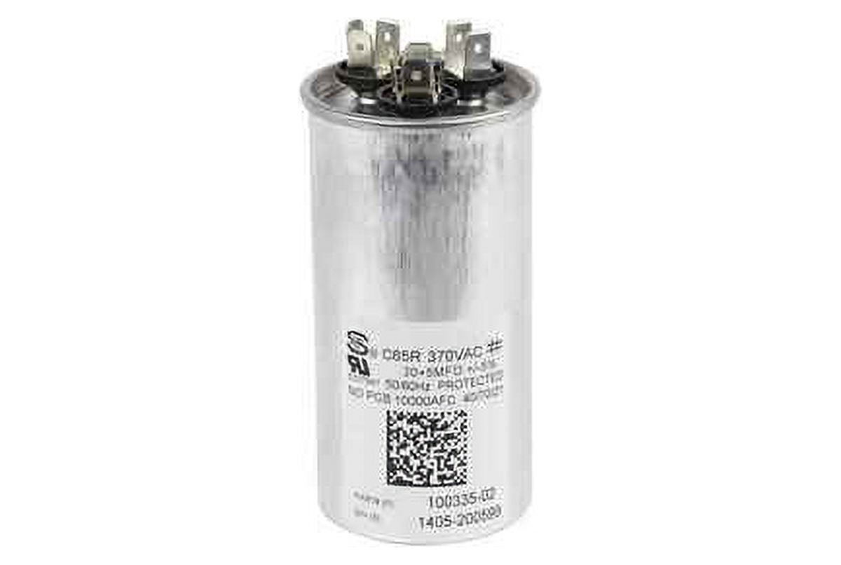 Lennox 89M70 30/5 MFD Dual Round Capacitor (370V)