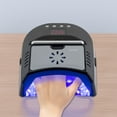 thumbnail image 5 of Fichiouy 30W UV LED Portable Cordless Nail Lamp Machine Gel Nails with 3 Timer Removable Base for Salon Home DIY Use 9.3 * 7.9 * 3.7 in, 5 of 12