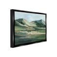 thumbnail image 4 of Stupell Industries Brushed Mountain Peaks Landscape Painting Black Floater Framed Canvas Art Print Wall Art, 31 x 25, 4 of 10
