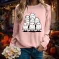 thumbnail image 7 of Godom Halloween Womens Sweatshirts Ghost Graphic Long Sleeve Tops Loose Fit Fall Cute Thick Shirts Winter Outfits Trendy Clothes, 7 of 7